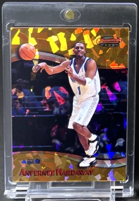 Anfernee Hardaway 1998-99 Bowman's Best Atomic Refractor /100 Rare Magic Penny - Image 1 of 3