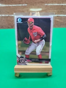 2018 Bowman Chrome Prospects Washington Nationals Juan Soto BCP52 - Picture 1 of 2