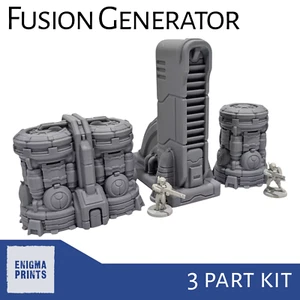 Fusion Generator - 28mm 3D Printed Tau Terrain for Tabletop Wargaming - Picture 1 of 7