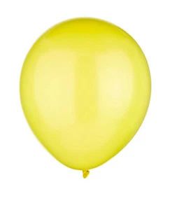 Inflatable Yellow Balloons 10 Pieces - Picture 1 of 2