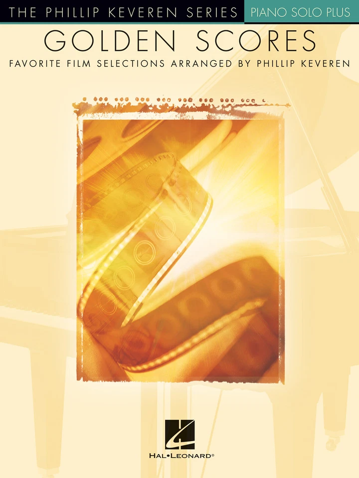 Golden Scores for Piano Solo Sheet Music 16 Movie Songs Phillip Keveren Book - Image 1 of 1