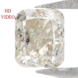 0.39 CT Natural Loose Cushion Cut Diamond 4.10 MM White- I Color Diamond NQ7475 - Picture 1 of 8