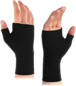 2 Stück Kompression Stütze Daumen Schiene Atmungsaktive Daumenstütze Elastische  - Bild 1 von 6