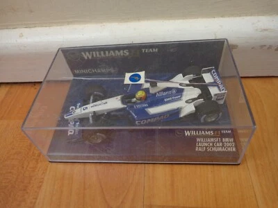 MINICHAMPS 1/43 Williams BMW 2002 Launch Auto Schumacher F1 Auto - Immagine 1 di 2