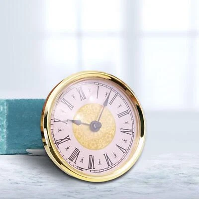 Classic Clock Insert Battery Operated 80mm Round Wall Clock Head for Living Room - Image 1 of 4