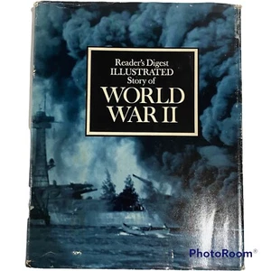 Readers Digest Illustrated Story Of World War 2 Vintage 1969 Large HC Book Rare - Picture 1 of 11