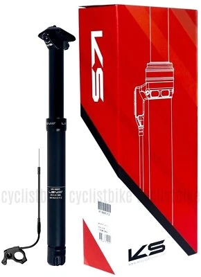 Nueva Versión Kind Shock KS LEV SI Tija de Sillín Ajustable 31.6x395 125 Control Remoto Nuevo en Caja Foto 1 de 4