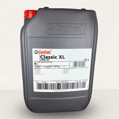 Castrol Classic XL 20 Liter Kanister Motoröl Oldtimer Youngtimer 20W-50 Öl