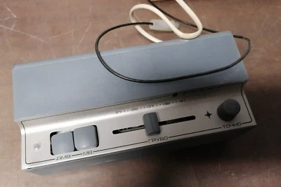 Vintage Soviet Original Russian USSR TV UHF to VHF Adapter Converter Omsk Grey - Bild 1 von 4