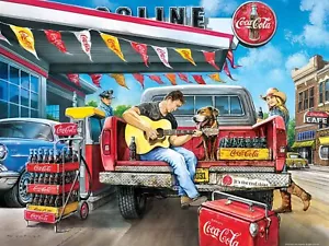 MasterPieces Coca-Cola - Un rinfrescante pit stop puzzle 300 pezzi di Dan H - Foto 1 di 3