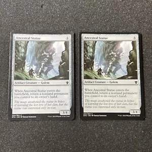 Ancestral Statue Magic The Gathering Mtg Artifact Dragons of Tarkir Card 2 - Picture 1 of 4
