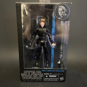 Luke Skywalker Jedi BLUE 6" The Black Series STAR WARS #03 Hasbro MIB - Picture 1 of 2