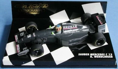 WOW EXTREMELY RARE Sauber C13 Mercedes Wendlinger Monza 1994 1:43 Minichamps - Image 1 of 3