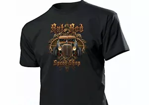 Camiseta Rat Tod Velocidad Tienda Rockabilly Kustom V8 Old Skool Junk Flathead - Imagen 1 de 1