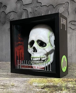 Halloween 3 Silver Shamrock Skeleton Mask Display Horror Movie Myers Prop - Picture 1 of 4