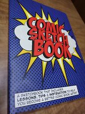 Comic sketchbook by Piccadilly New Blank Art Characters Paperback 