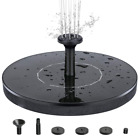 Solar Pond Pump Power Fountain Submersible Water Garden Pool Feature Kit Panel
