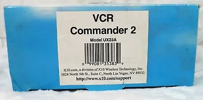 X10 VCR Commander 2 #UX23A (NEW) - Image 1 of 4