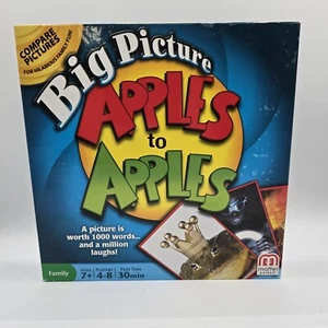 Big Picture Apples to Apples Card Game Mattel Family Game Night Fun Complete - Picture 1 of 5