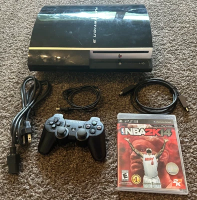 Consola de juegos Sony PlayStation 3 (500 GB) negra PS3 - CECHL00 Japón - PROBADA - Foto 1 de 4