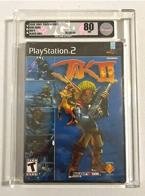 Jak II 2 Sony Playstation 2 PS2 VGA 80 NM Factory Sealed Black Label Graded Game - Image 1 of 3
