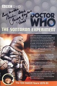 Doctor Who: Das Sontaran-Experiment, DVD, signiert von Donald Douglas (Vural), sehr guter Zustand - Bild 1 von 2