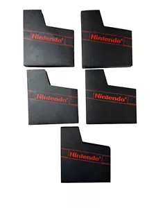 Nintendo NES Black Red Logo Video Game Dust Cover Genuine OEM Authentic Officia - Picture 1 of 4