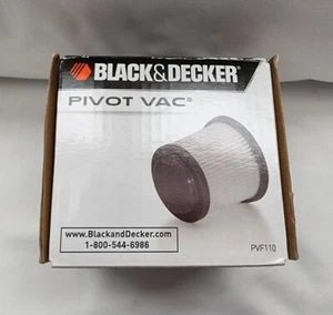 NUOVO nella scatola - Filtro di ricambio plissettato Black & Decker Pivot Vac modello PVF110 - Foto 1 di 5
