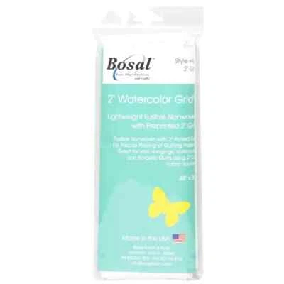 Bosal Quilters Grid 2 polegadas interface fusível - 48 pol x 1yd - Imagem 1 de 2