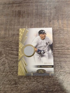 2023 Topps Tier One Gary Sheffield GU Jersey Relic #380/400 New York Yankees - Picture 1 of 2