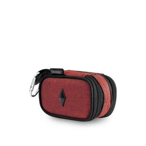 Vatra 4" Domino Glass and Pipe Protection Case - Padded Bong Stash Bag BURGUNDY - Bild 1 von 5