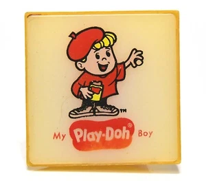 RARA LUCE NOTTURNA RETRÒ PLAY-DOH MY PLAY-DOH BOY FUNZIONANTE - Foto 1 di 4