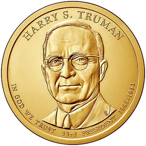 2015-P&D HARRY S. TRUMAN  PRESIDENTIAL DOLLAR COIN - Picture 1 of 1