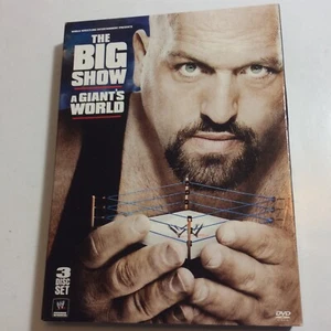 WWE: Big Show - A Giants World (DVD, 2011, 3-Disc Set) Hulk Hogan Sting The Rock - Imagen 1 de 5