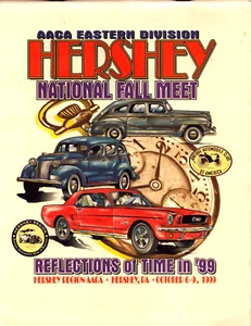 1999 AACA Antique Automobile Club America Hershey Penn Nat'l Fall Meet Program - Picture 1 of 3