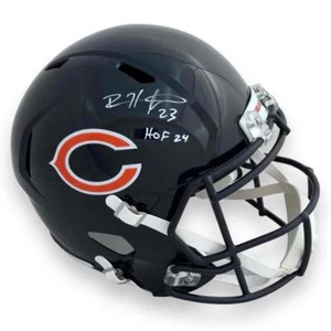 Casco Devin Hester firmato autografato Chicago Bears Speed Rep - Beckett - Foto 1 di 3