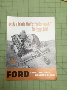 Ford vorne hinten montierte Klingen Broschüre INVP1109 - Bild 1 von 6