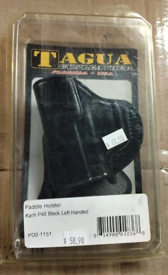 Tagua LEFT HANDED Quick Draw Paddle Holster for Kahr P40 PD2-1151 - Image 1 of 4
