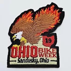 2019 Sandusky Ohio Bike Week Patch Embroidered - Picture 1 of 7