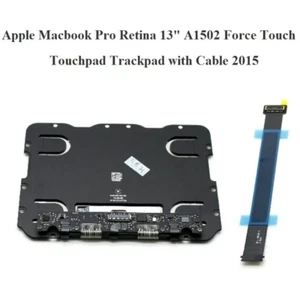 For Apple Macbook Pro Retina 13" A1502 Force Touchpad Trackpad with Cable 2015 - Picture 1 of 2