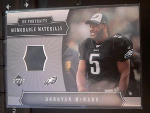 Camiseta deportiva UD Portraits Memorable Moments 2005 Donovan McNabb usada en juegos - Imagen 1 de 1