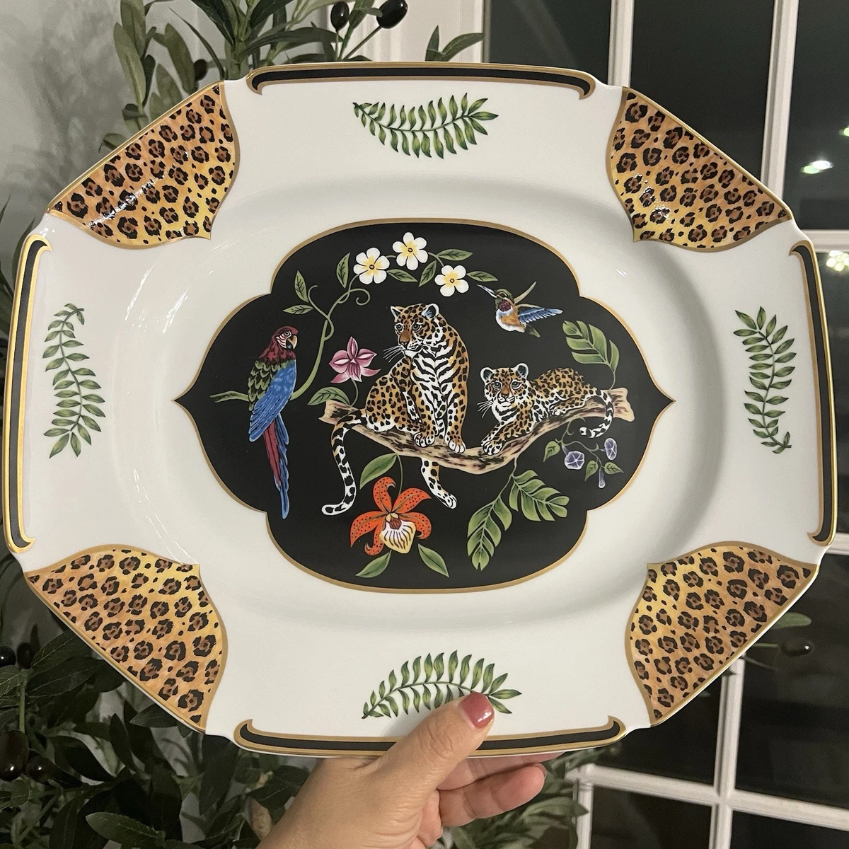 Lynn Chase Jaguar Jungle Porcelain Dinnerware products for sale | eBay