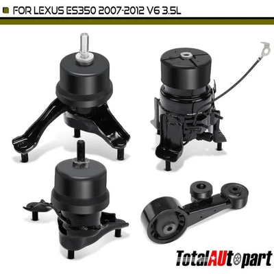 4x Montaje de motor y puntal de par y transmisión para Lexus ES350 2007-2012 V6 3,5 L Foto 1 de 4