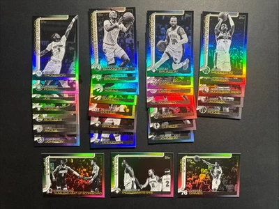 2025-26 Topps Basketball - BLACKOUT TARGET VET Lot - (29) Cards  - Image 1 of 3