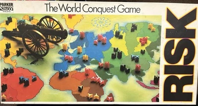 Risk The World Conquest Board Game 1985 Vintage Parker Games, great price, Rare - Image 1 of 4