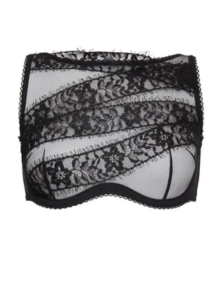 AGENT PROVOCATEUR RARE BLACK ANGELICA BRA SIZE AP 2 SMALL UK 8 BNWT - Image 1 of 4