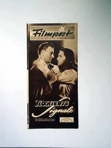 Blockierte Signale - Hans Richter - Filmpost Programm - FP ungelocht (4/23) - Picture 1 of 1