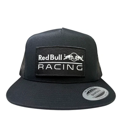 Parche RED BULL Racing F1 X Nuevo Sombrero Yupoong pico plano camionero Fórmula 1 MV1 RB16B Foto 1 de 4