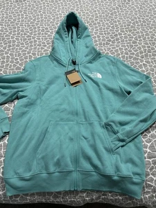 THE NORTH FACE Half Dome Full Zip Hoodie Unisex Lagoon Extra Large NEW with Tags - Picture 1 of 18