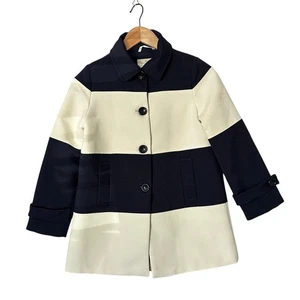 Kate Spade Blazer Rugby Striped Jacket Size 8 Nautical Classic - Picture 1 of 11